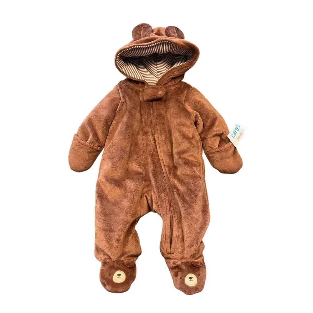 Carter’s Just One You Newborn Teddy Bear One piece suit Jumpsuit Romper sleep
